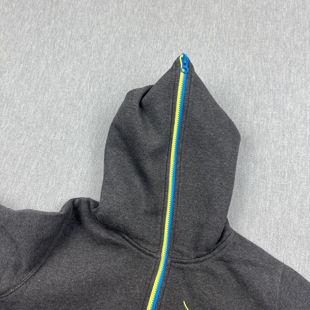 Hoka One One Hoodie Womens Medium Gray Pullover Sweatshirt Fleece Training Gym - Picture 9 of 12
